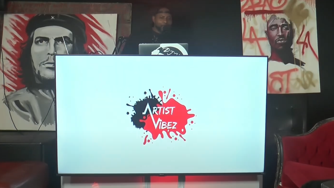 Artist Vibez DJ HYPE hosts Tricks in studio